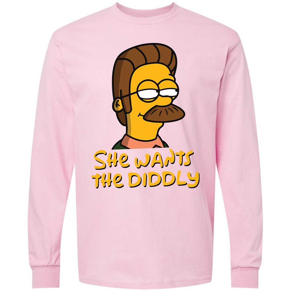 She Wants The Diddly - Light Pink - 6