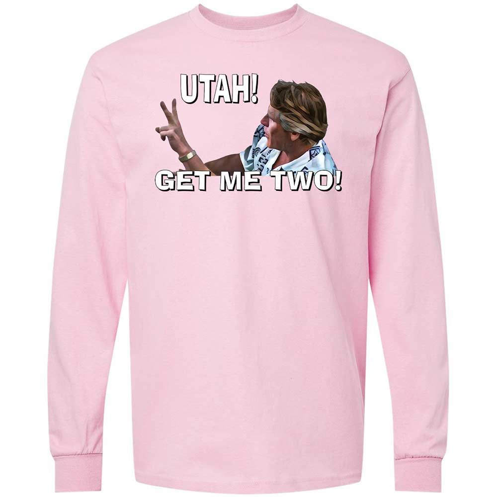 Long Sleeve T-Shirt - H69C3CDQ - Light Pink - 6