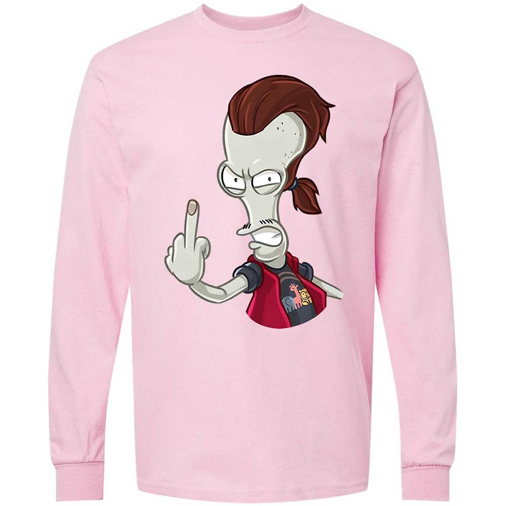 Long Sleeve T-Shirt - WMJ21X1M - Light Pink - 6