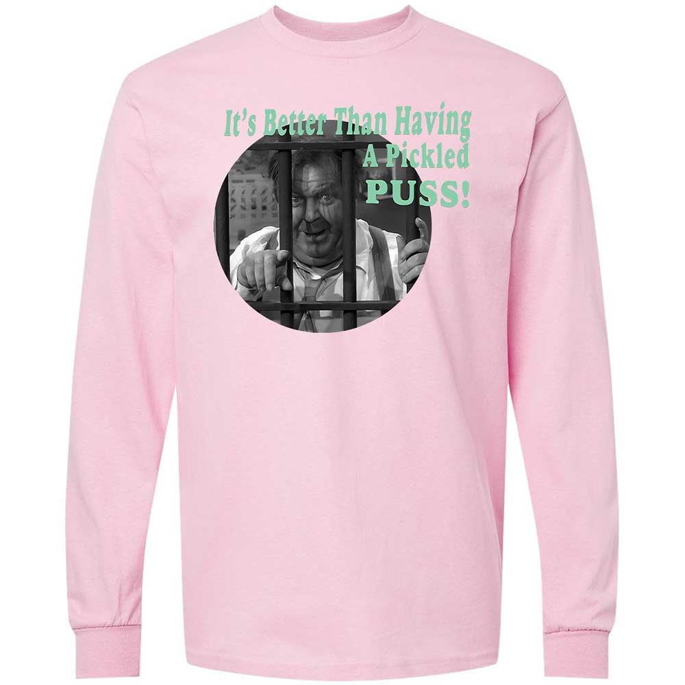 Long Sleeve T-Shirt - TAH84Y8T - Light Pink - 6