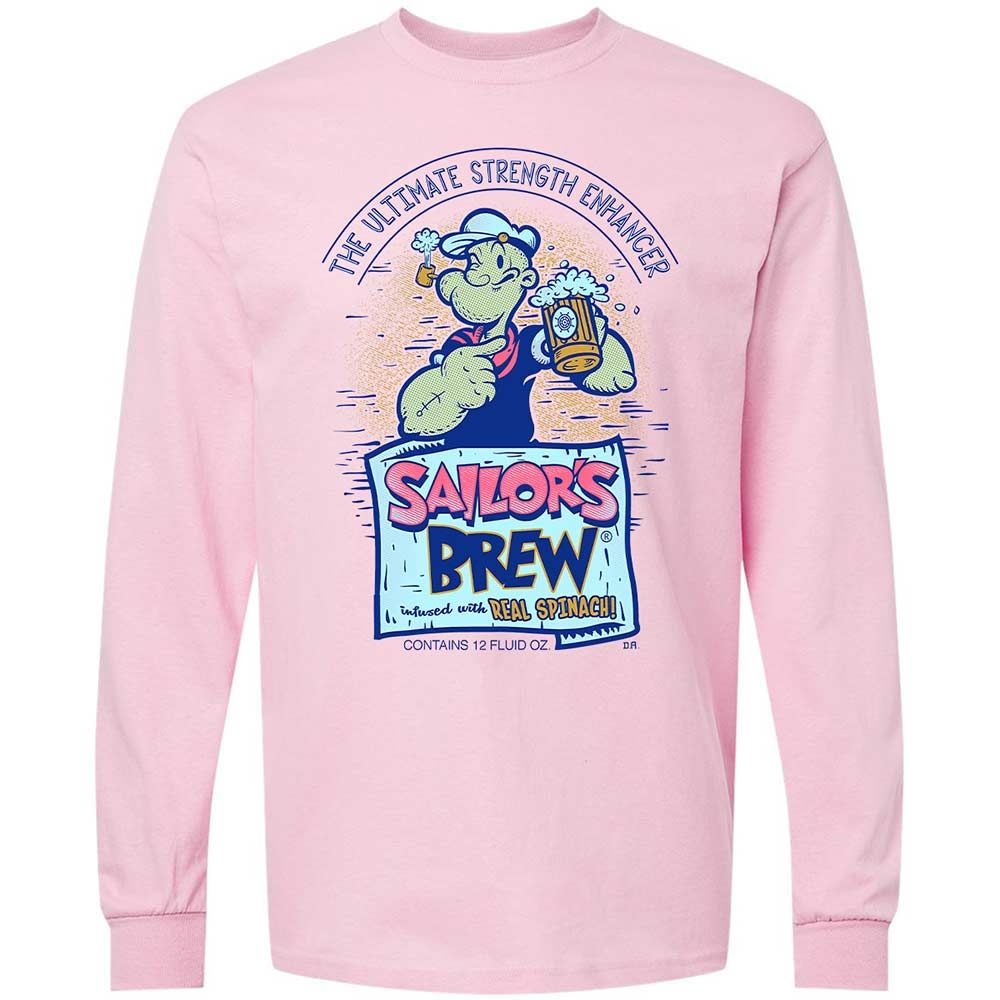 Long Sleeve T-Shirt - XQRSCW7R - Light Pink - 6