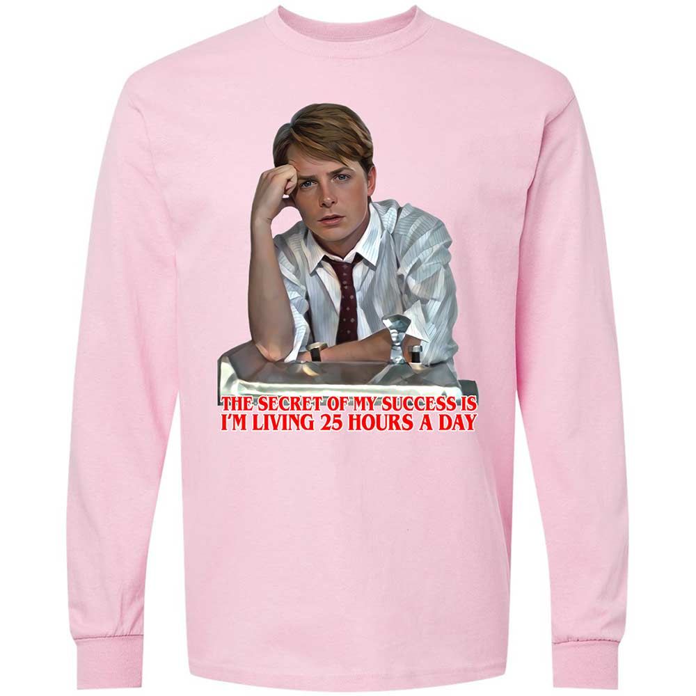 Long Sleeve T-Shirt - 5G84WDS9 - Light Pink - 6