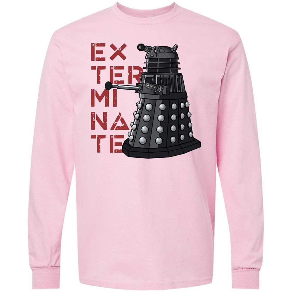 Dalek Exterminate - Light Pink - 6