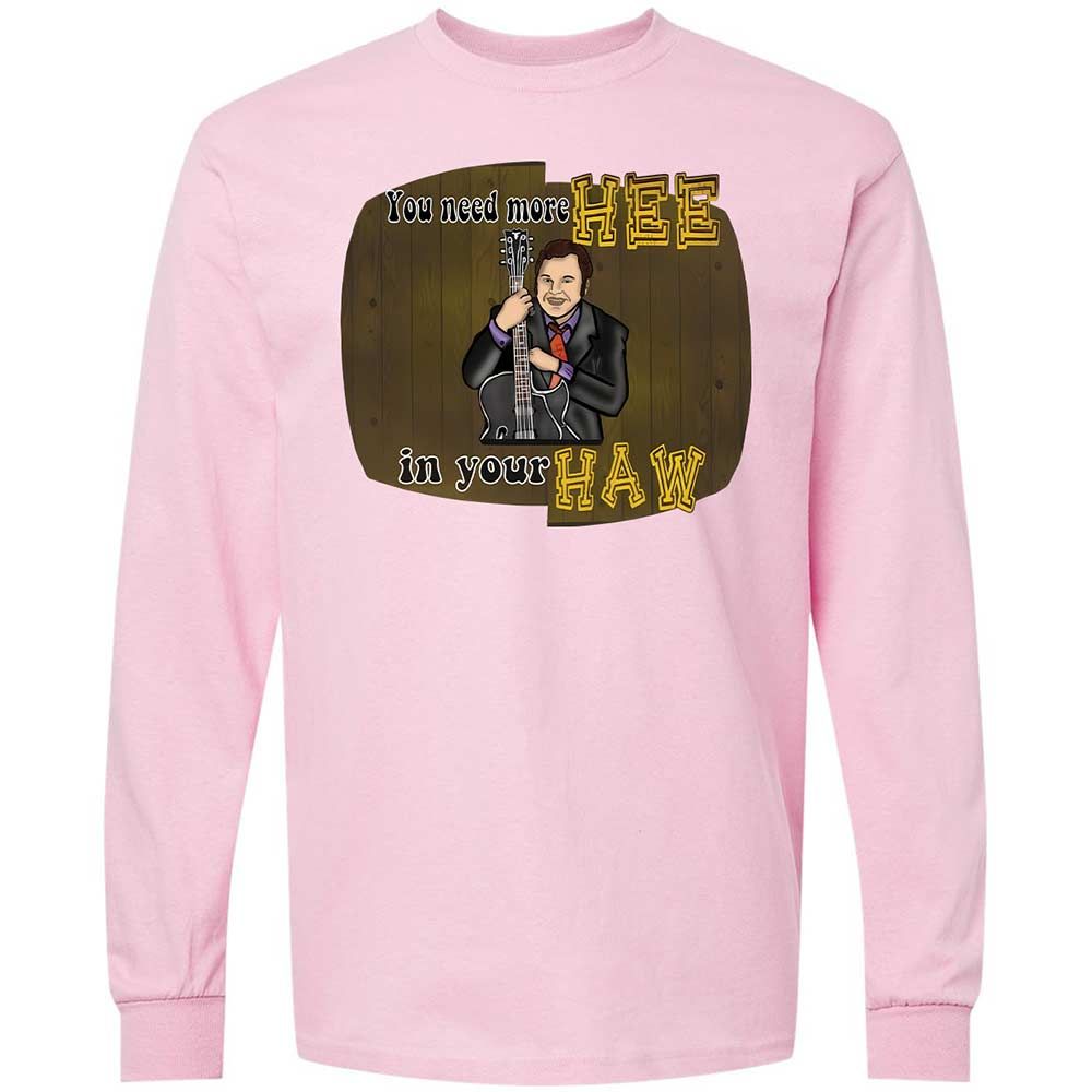 Long Sleeve T-Shirt - QY75RVZQ - Light Pink - 6
