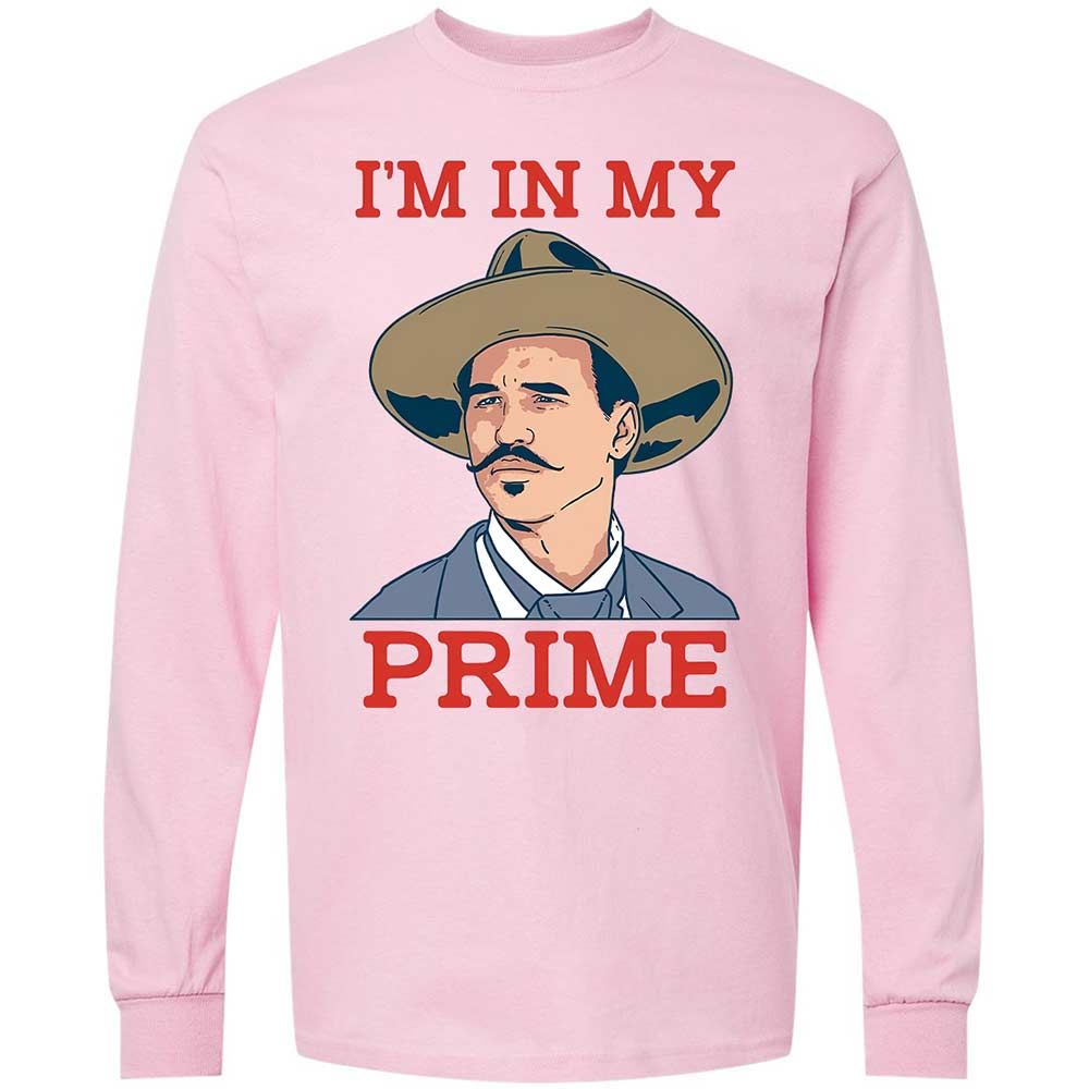 Long Sleeve T-Shirt - HJMHSQ6L - Light Pink - 6