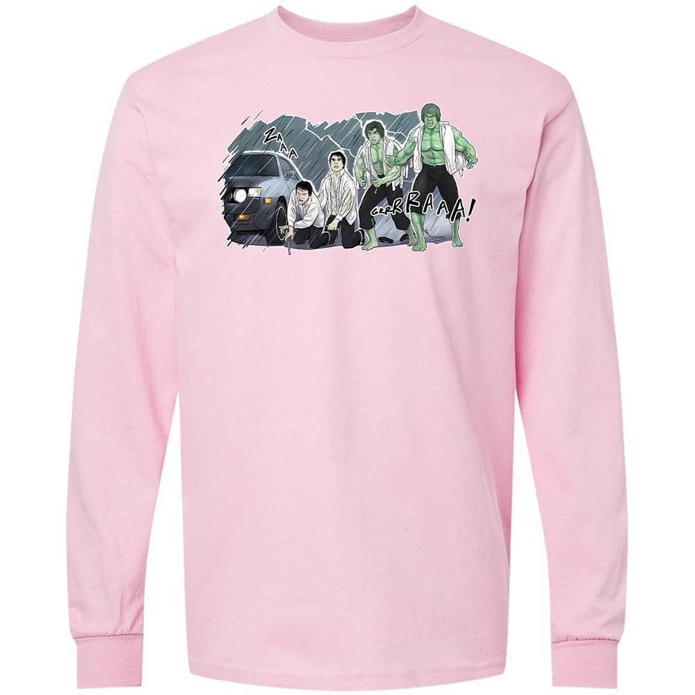 Long Sleeve T-Shirt - ZEGL7C46 - Light Pink - 6