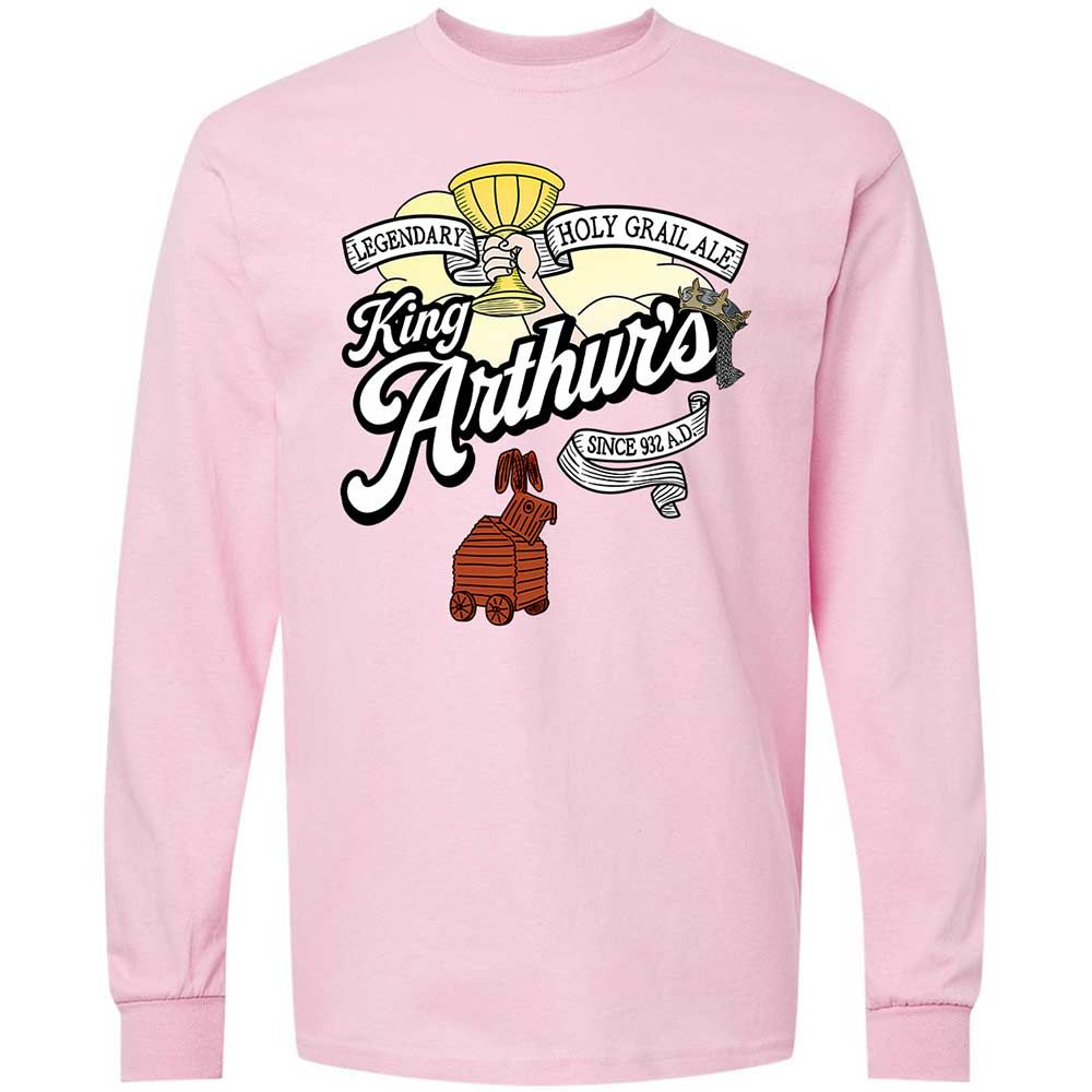 Long Sleeve T-Shirt - R8FGHLS4 - Light Pink - 6