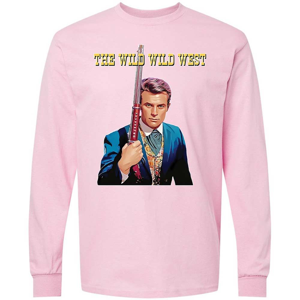 Long Sleeve T-Shirt - V51RYUA6 - Light Pink - 6