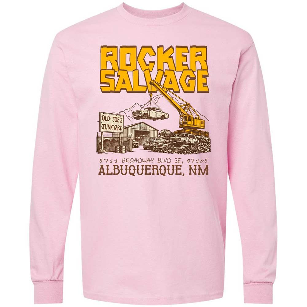 Long Sleeve T-Shirt - 9B49SAX6 - Light Pink - 6