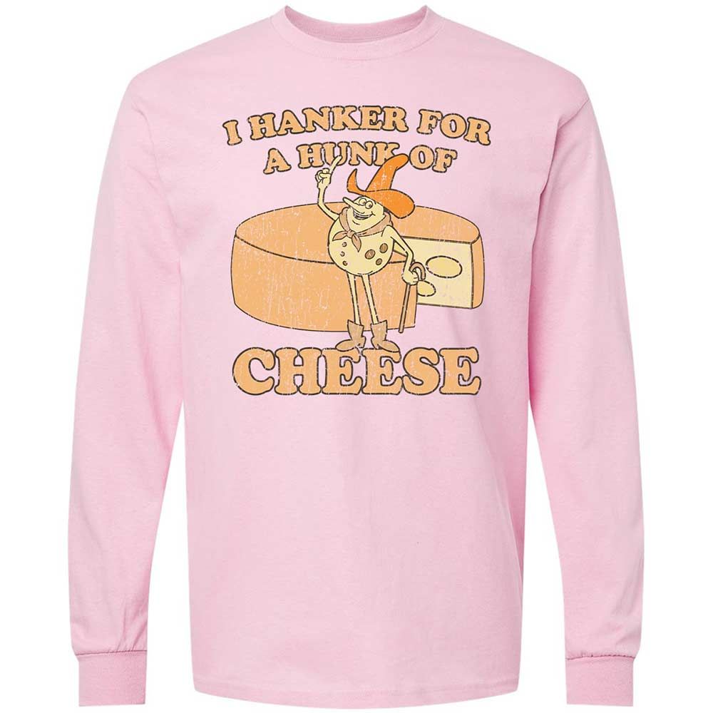 Hanker For A Hunk Of Cheese - Light Pink - 6