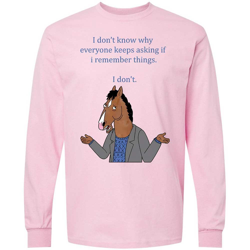 Long Sleeve T-Shirt - MCT7BL5B - Light Pink - 6
