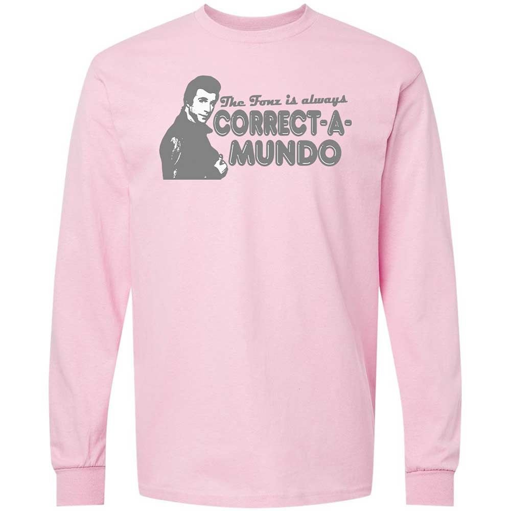 Long Sleeve T-Shirt - FF2CR3AR - Light Pink - 6
