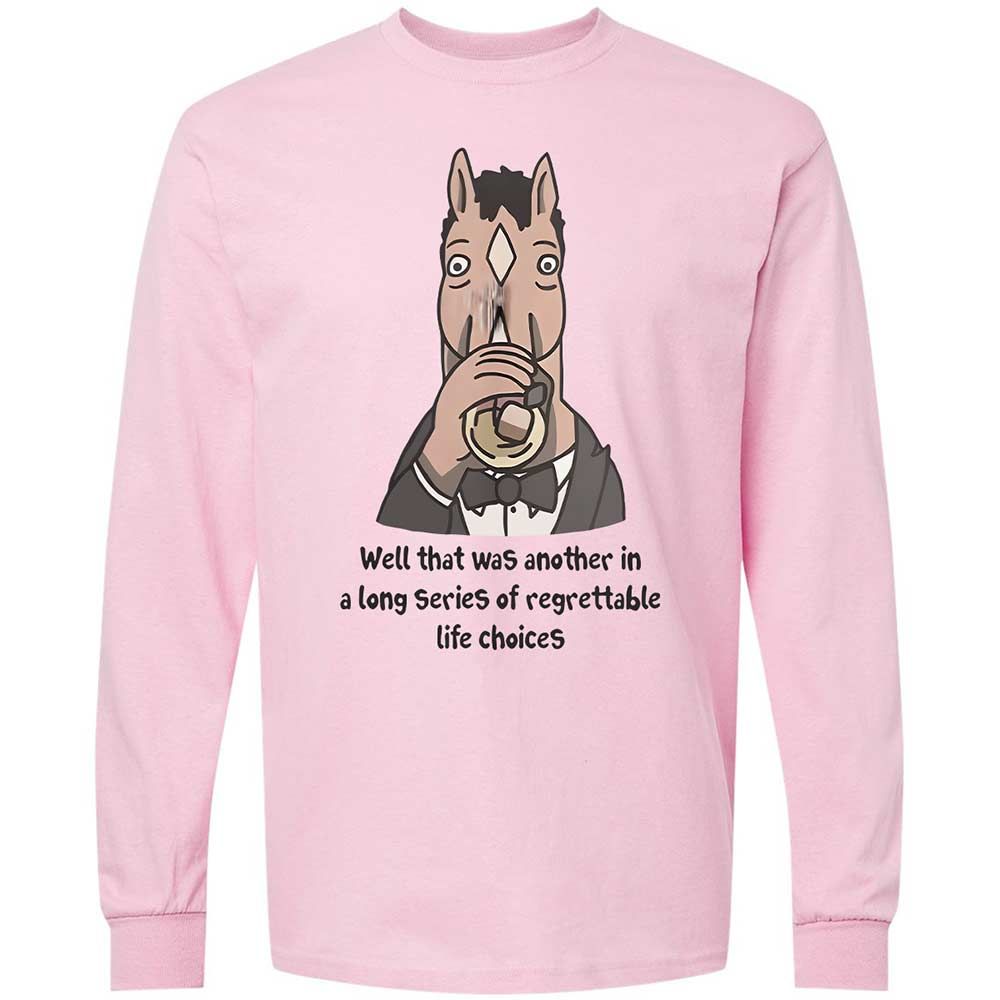 Long Sleeve T-Shirt - BPCSDKHK - Light Pink - 6