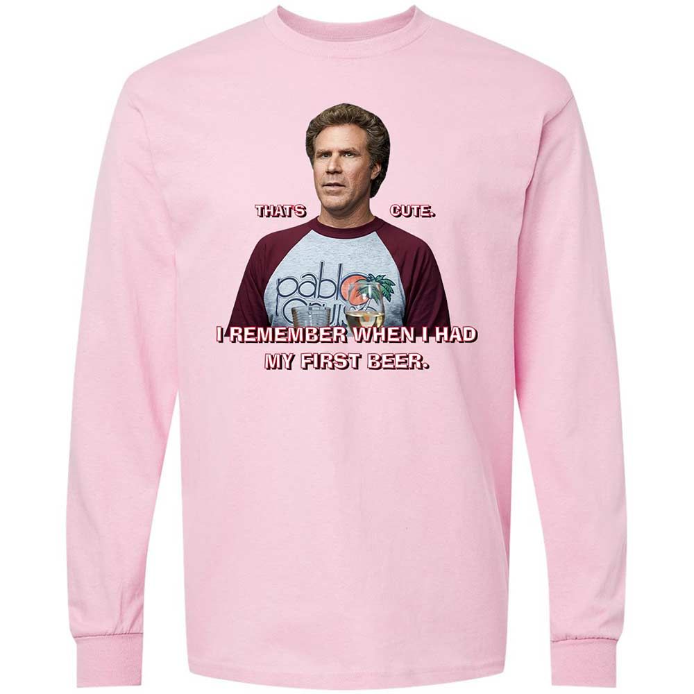Long Sleeve T-Shirt - SJRBLKZ4 - Light Pink - 6