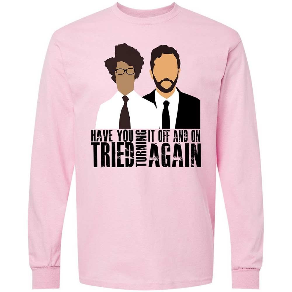 Long Sleeve T-Shirt - UXBJDPUN - Light Pink - 6