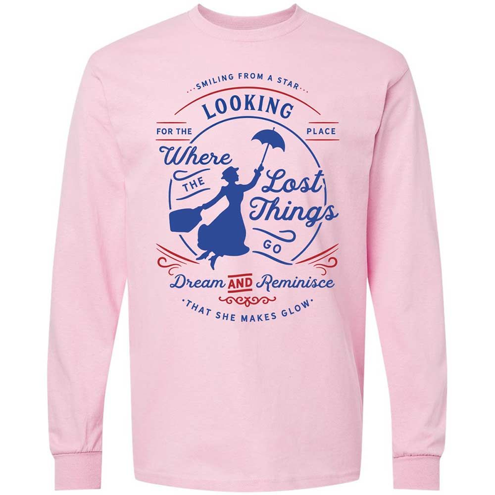 Long Sleeve T-Shirt - D8G1LR9V - Light Pink - 6