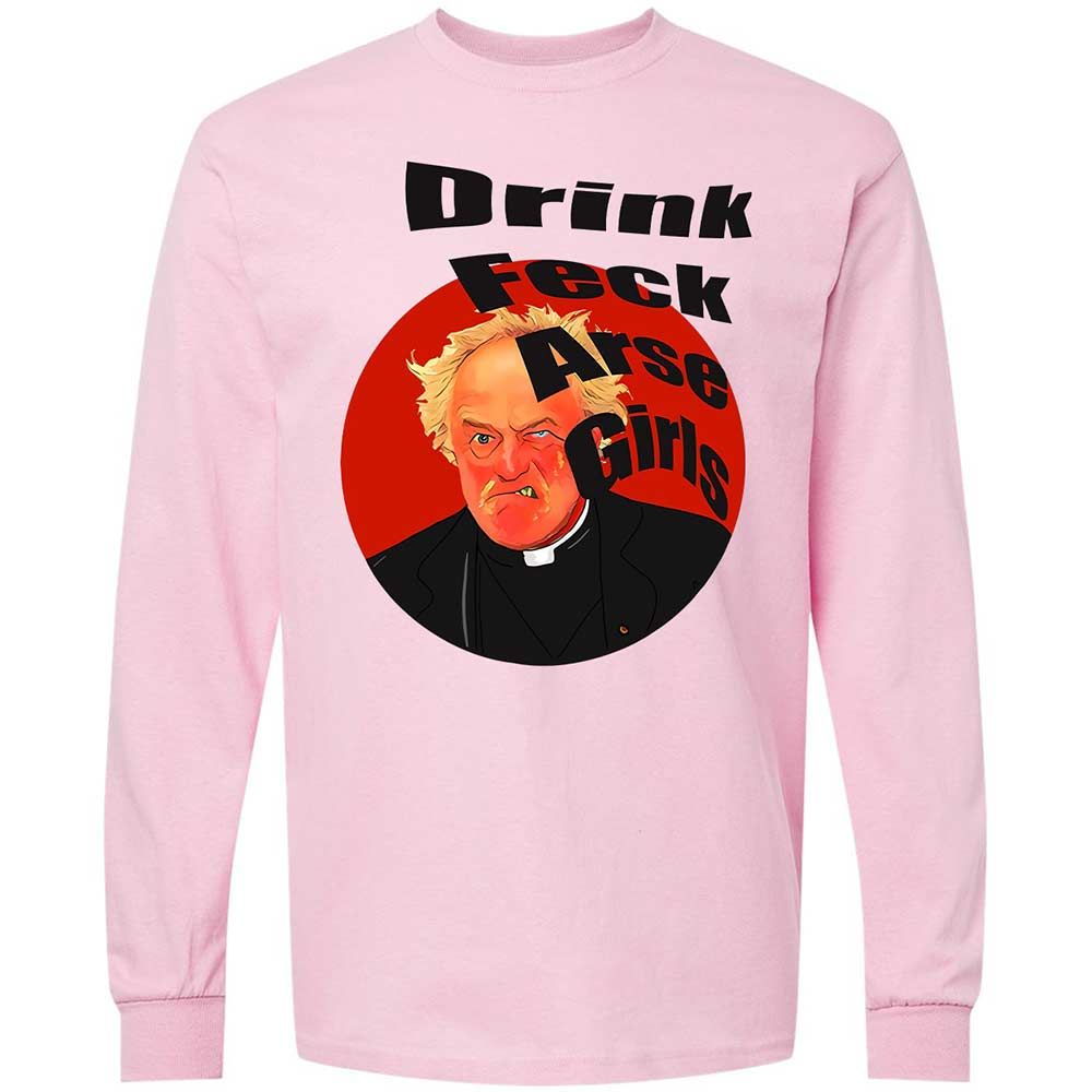 Long Sleeve T-Shirt - YWNVAZJB - Light Pink - 6