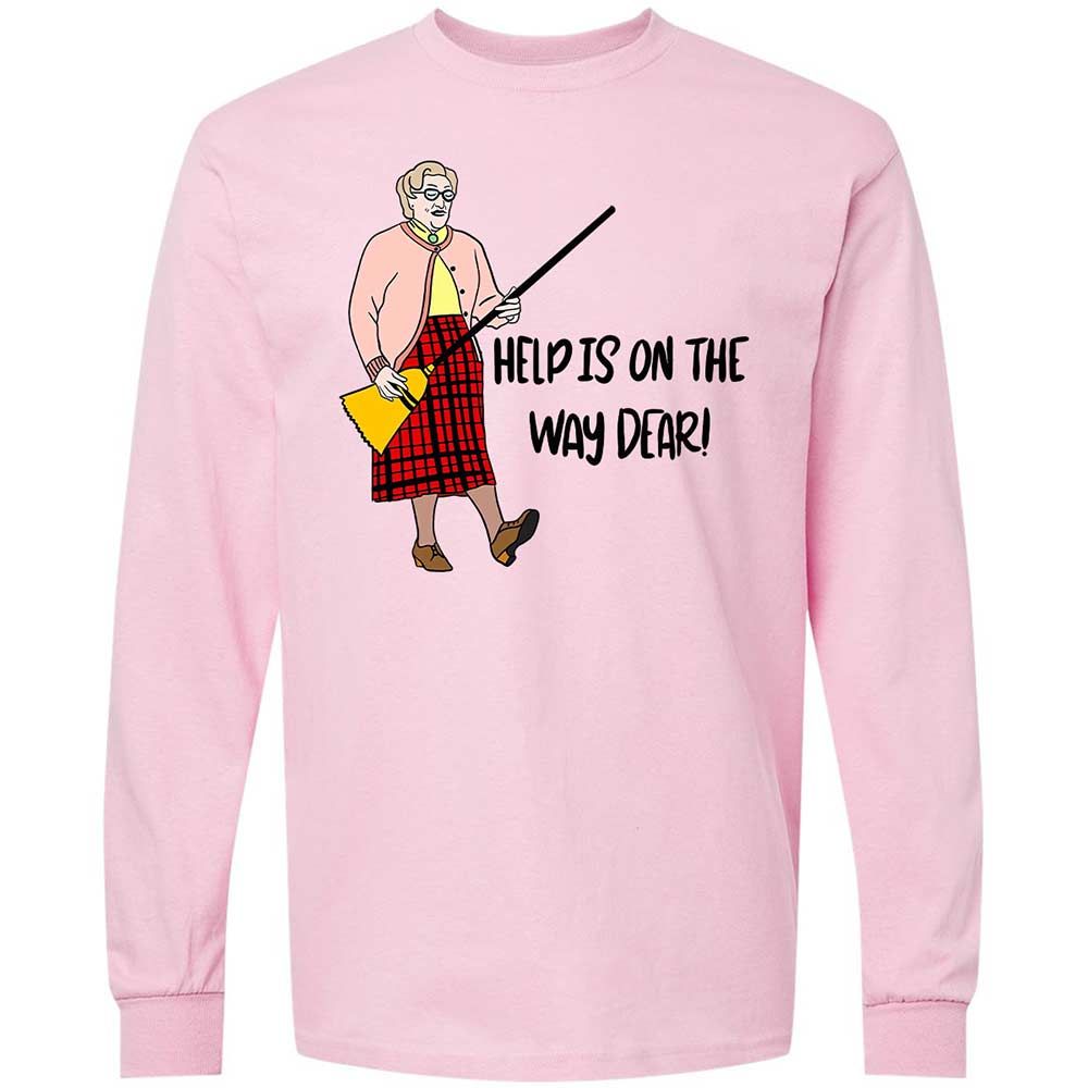 Help is on the way dear - Light Pink - 6