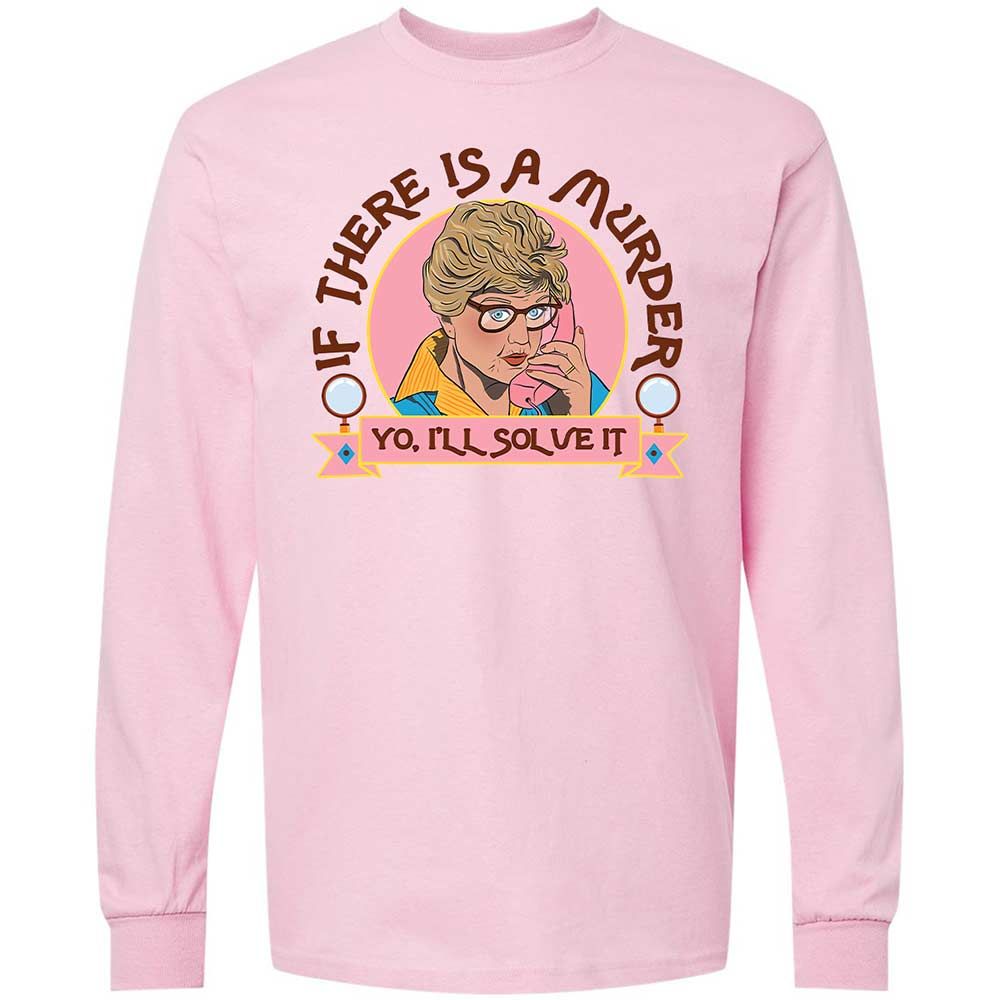 Long Sleeve T-Shirt - GBRQMV87 - Light Pink - 6