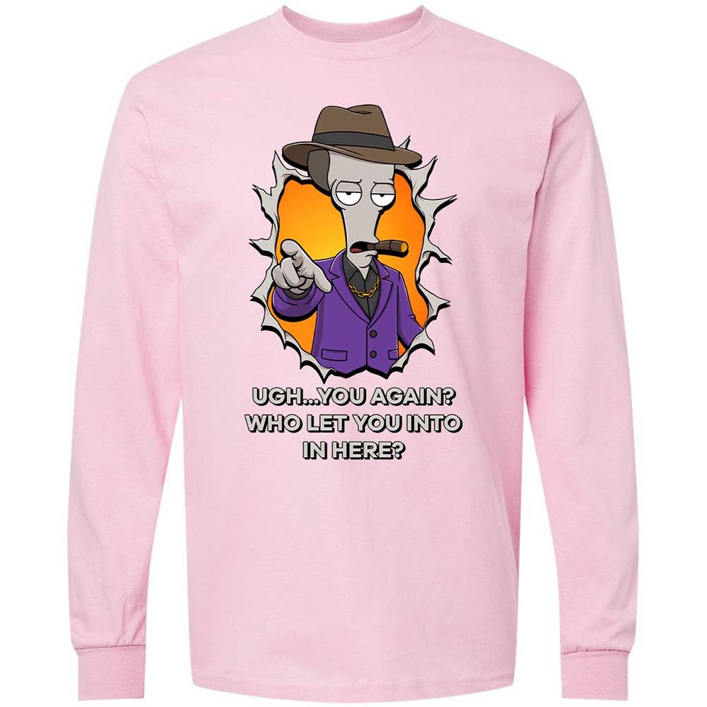 Long Sleeve T-Shirt - UZNMZX6A - Light Pink - 6
