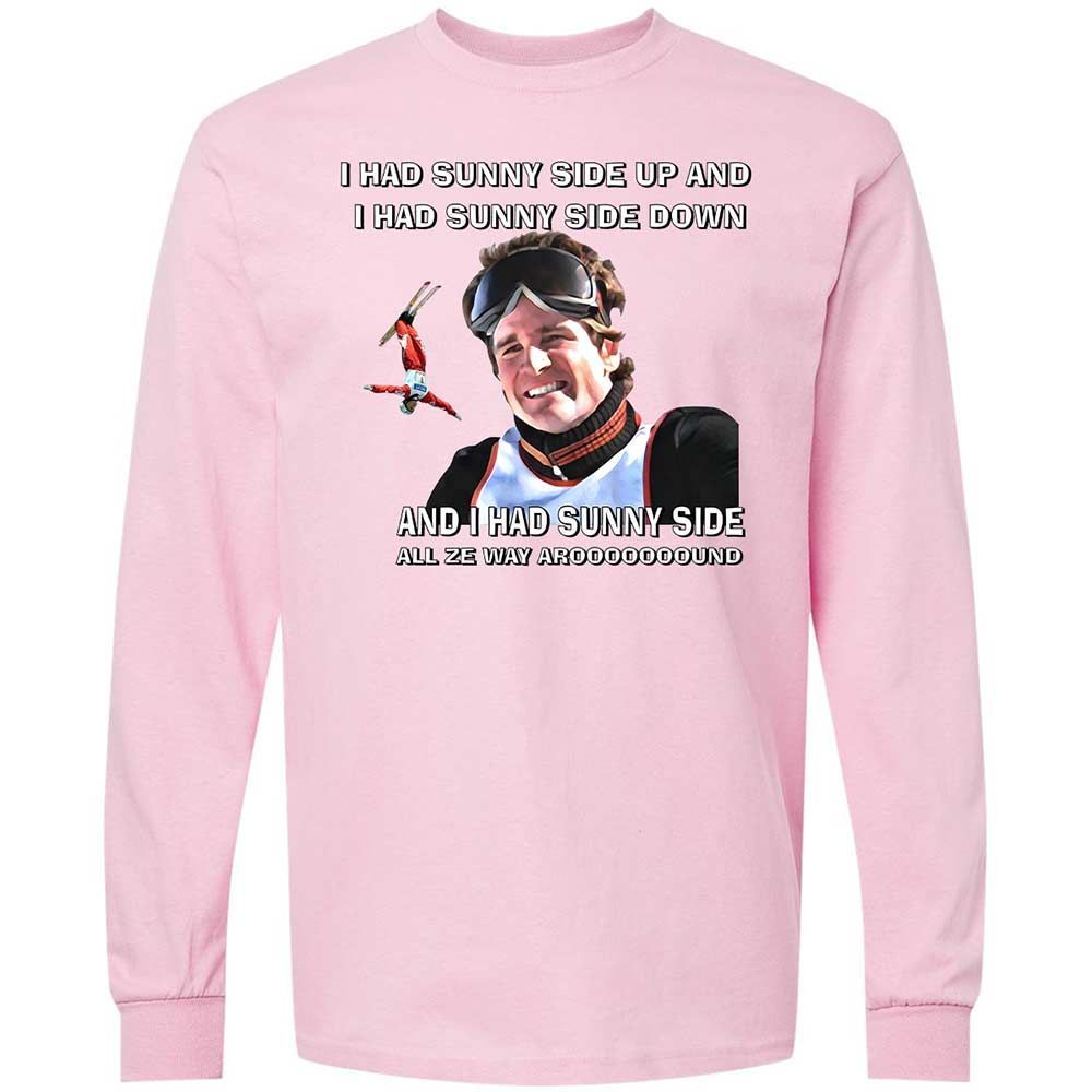 Long Sleeve T-Shirt - W6LFUTF5 - Light Pink - 6
