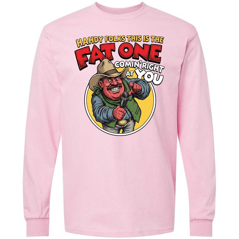 Fat One comin' right at you - Light Pink - 6
