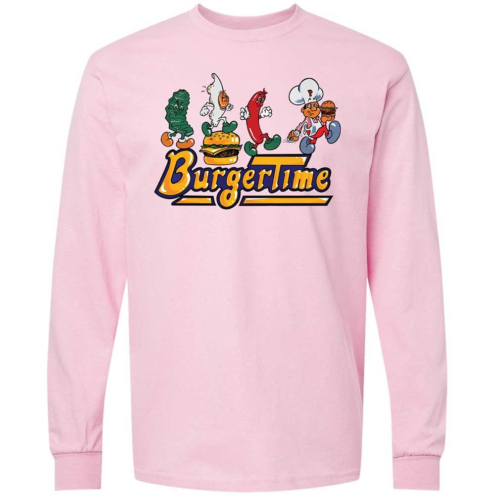 BurgerTime - Light Pink - 6
