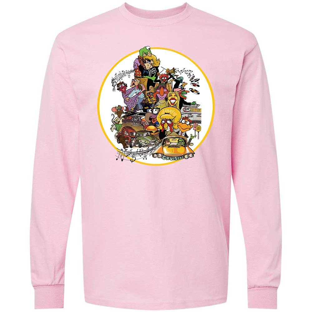 Muppet Graffiti - Light Pink - 6