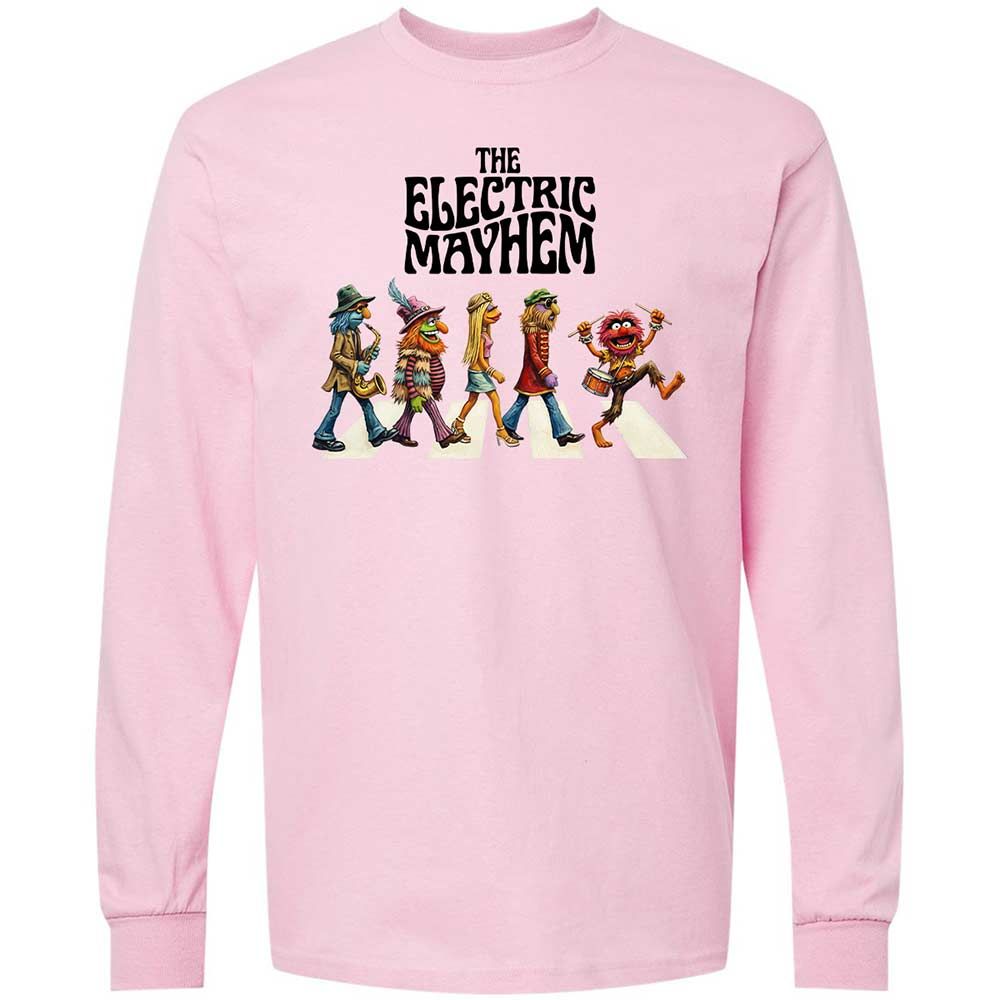 Long Sleeve T-Shirt - E372YMD7 - Light Pink - 6