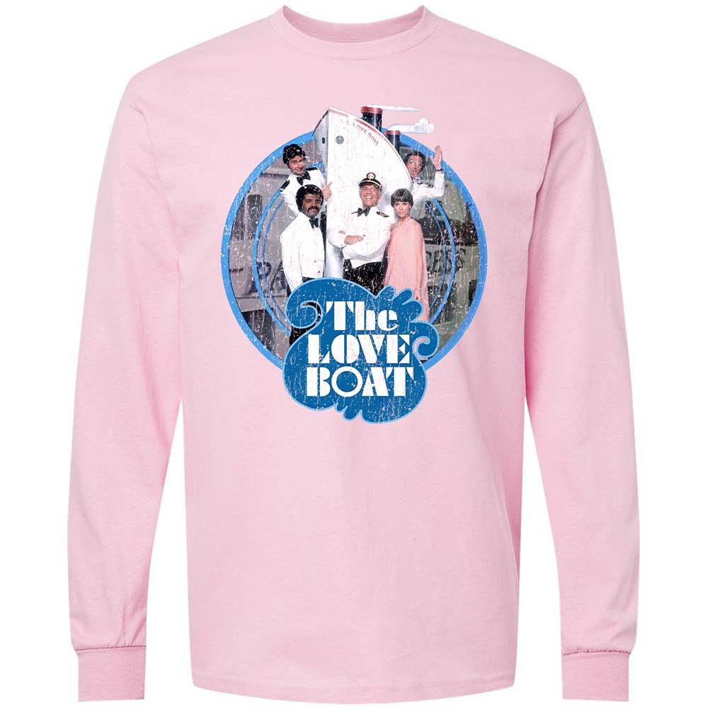 Long Sleeve T-Shirt - 6576DNEV - Light Pink - 6