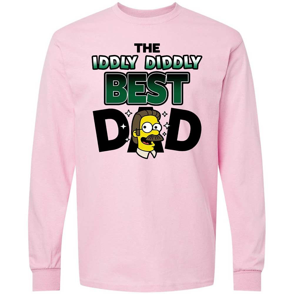 The Iddly diddly best dad - Light Pink - 6