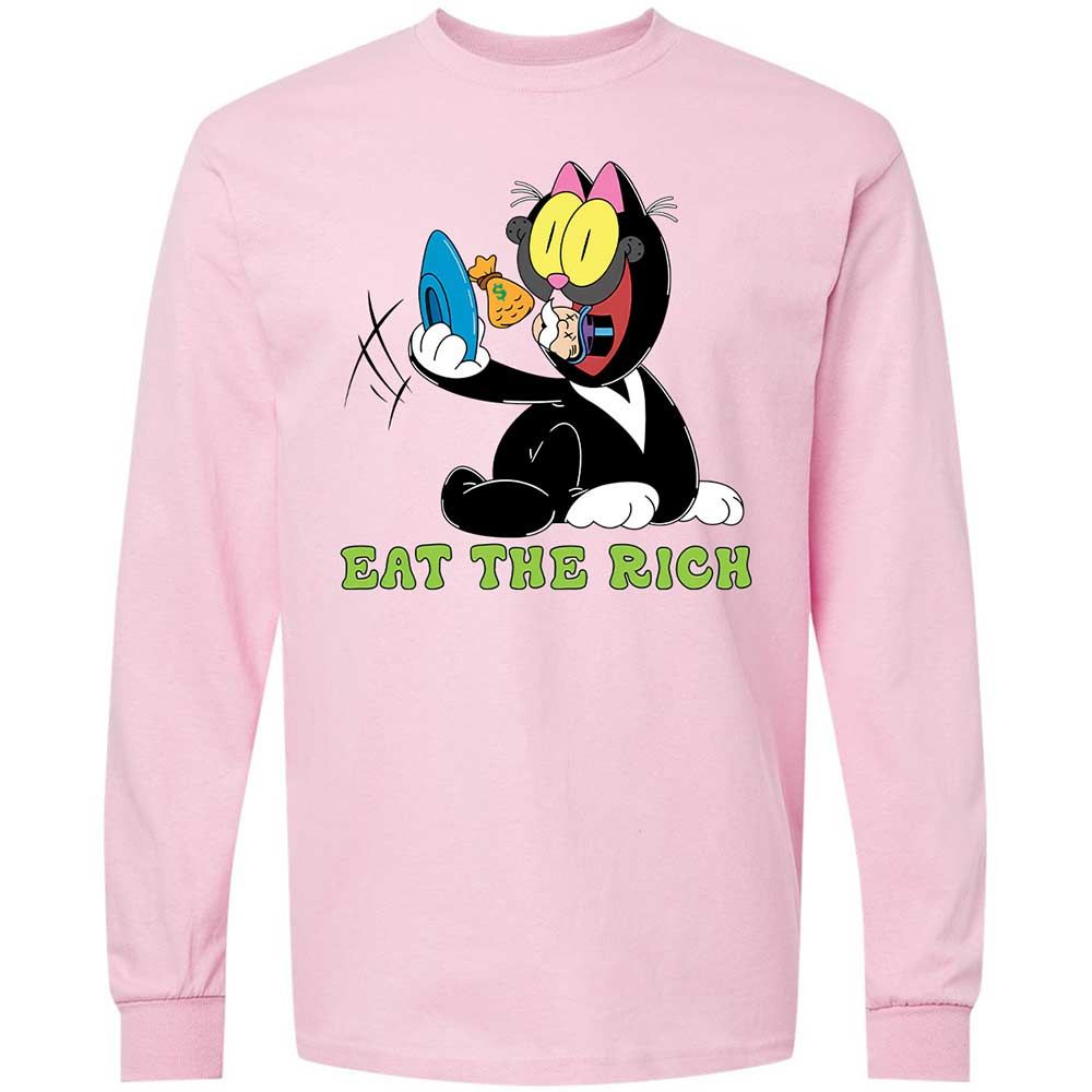 Long Sleeve T-Shirt - P8UPFLYQ - Light Pink - 6