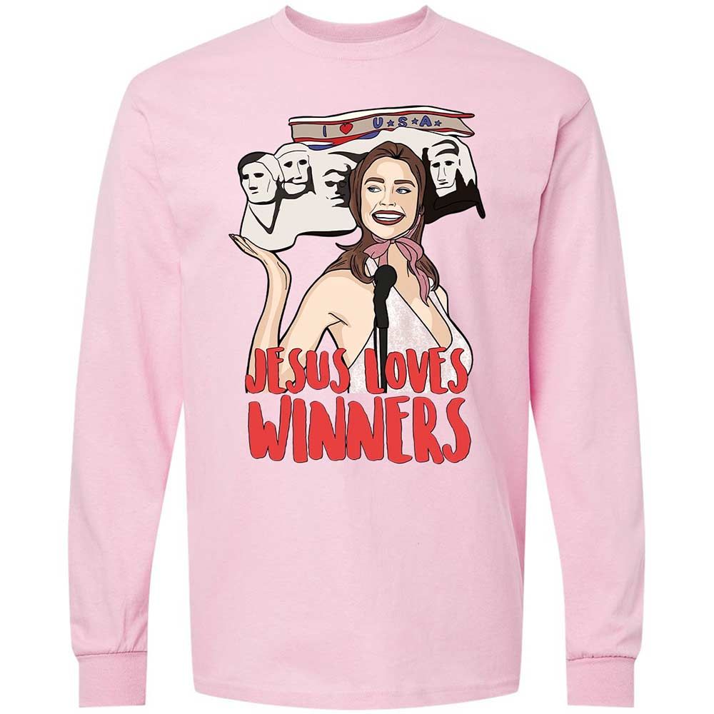 He Loves Winners - Light Pink - 6