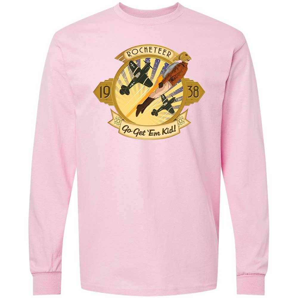 Go Get 'Em Kid - Light Pink - 6