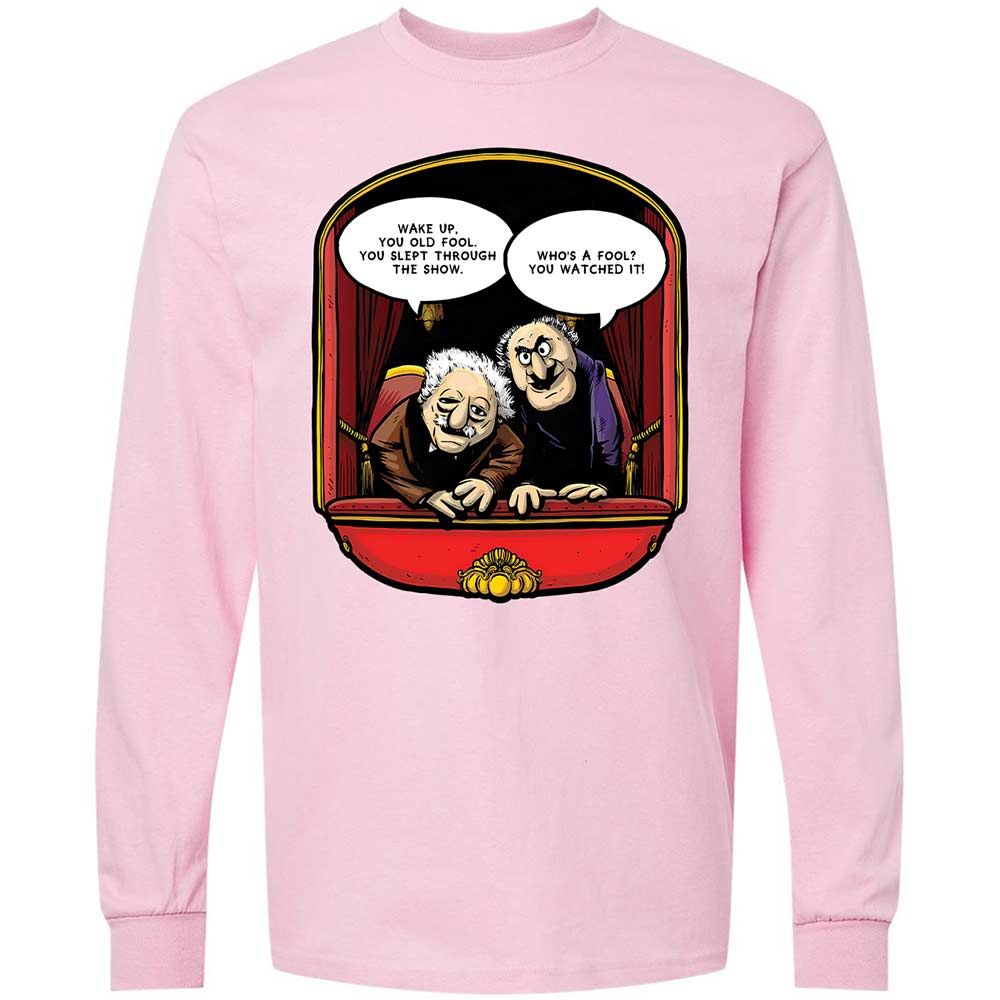 Statler and Waldorf (Wake Up) - Light Pink - 6