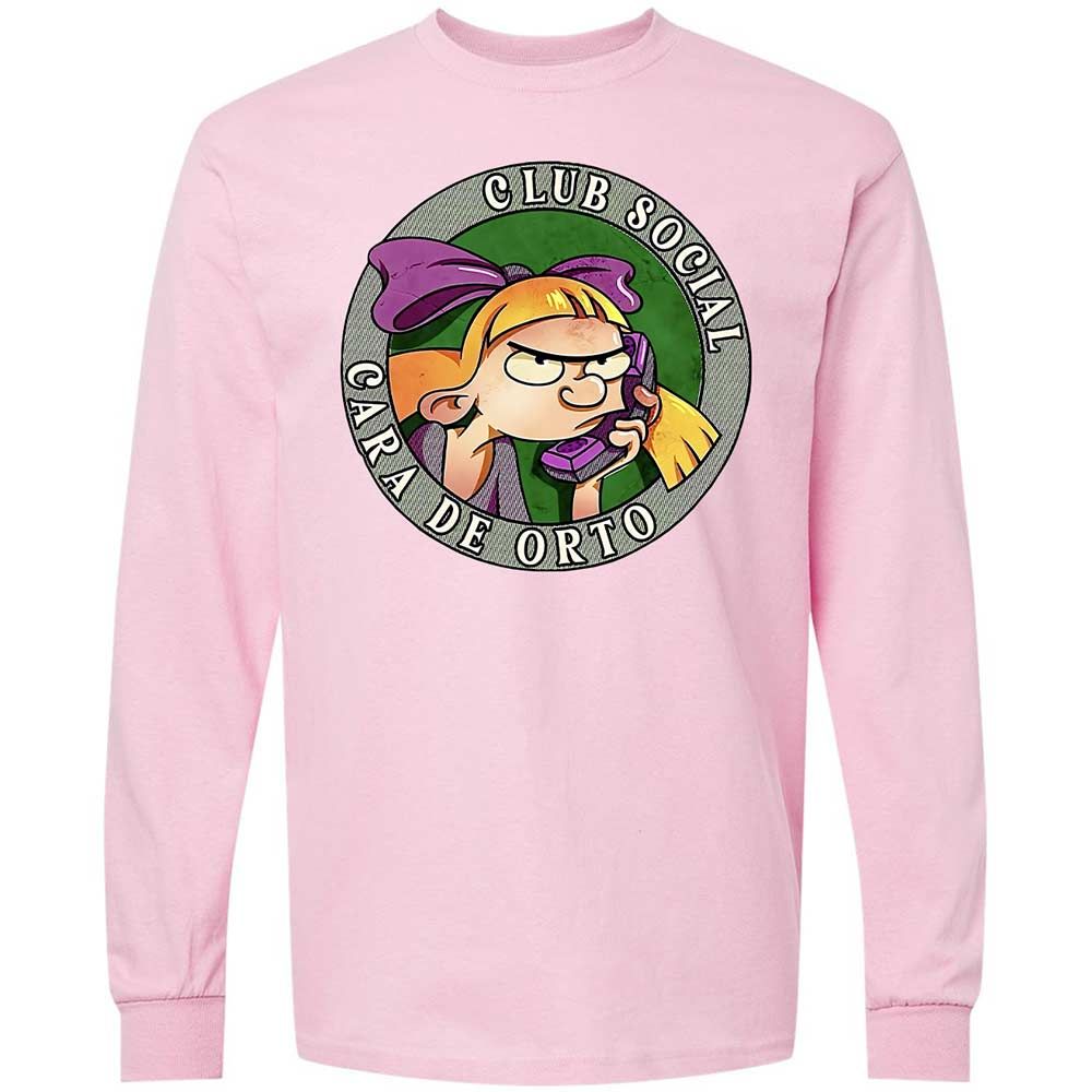 Long Sleeve T-Shirt - F1PJQCW7 - Light Pink - 6