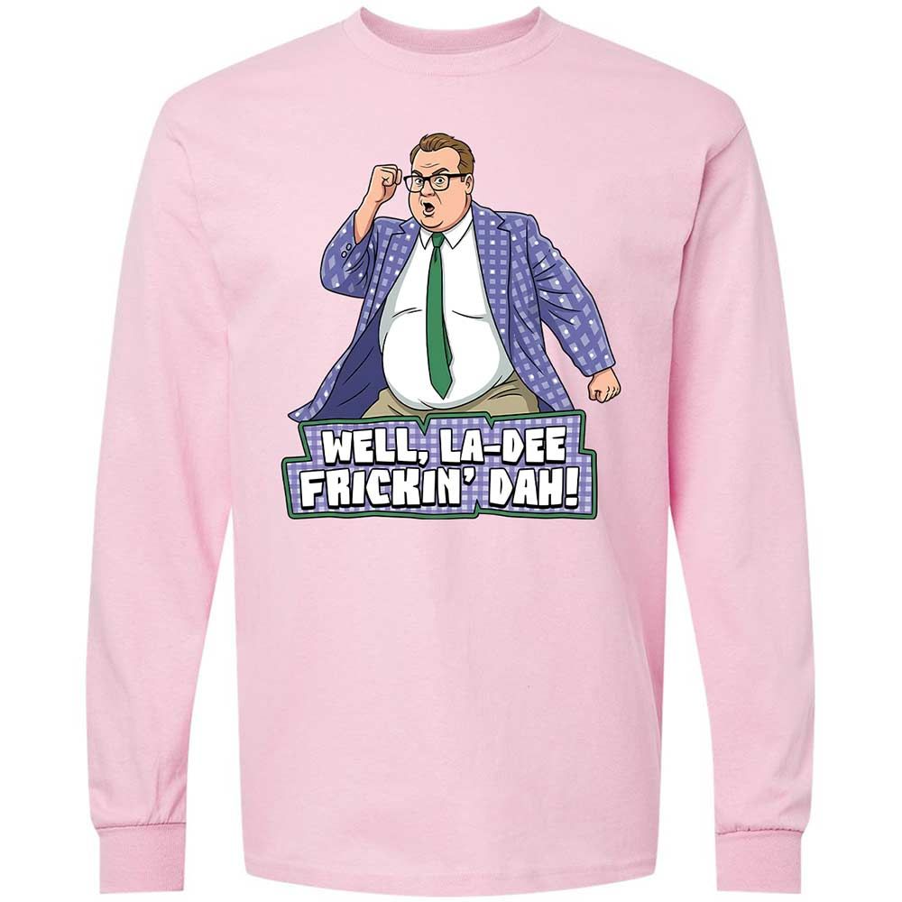 Long Sleeve T-Shirt - C3PPFGQN - Light Pink - 6