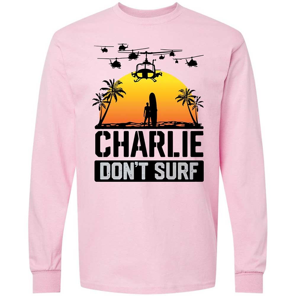 Long Sleeve T-Shirt - XJR6FW9M - Light Pink - 6