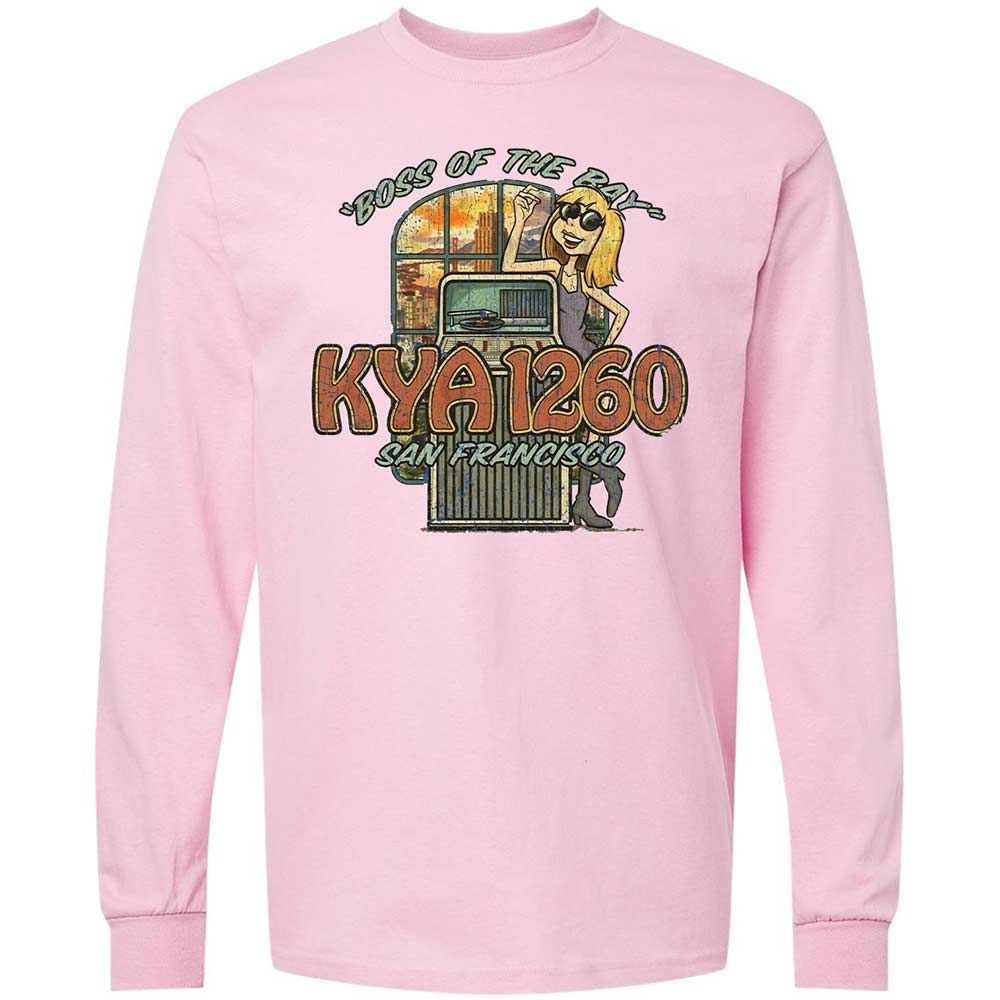 Long Sleeve T-Shirt - RY8JDMW7 - Light Pink - 6