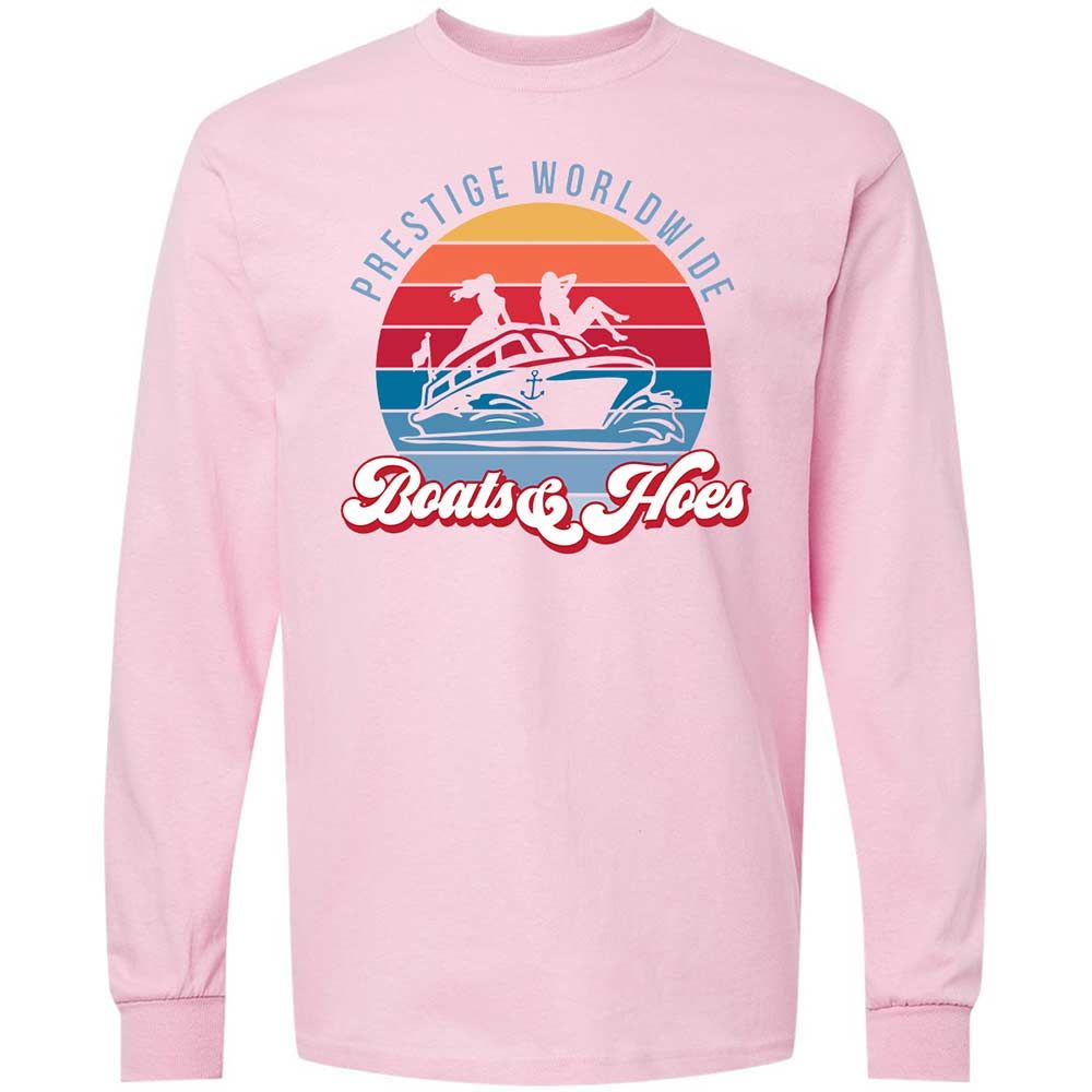 Long Sleeve T-Shirt - WB9CF64B - Light Pink - 6