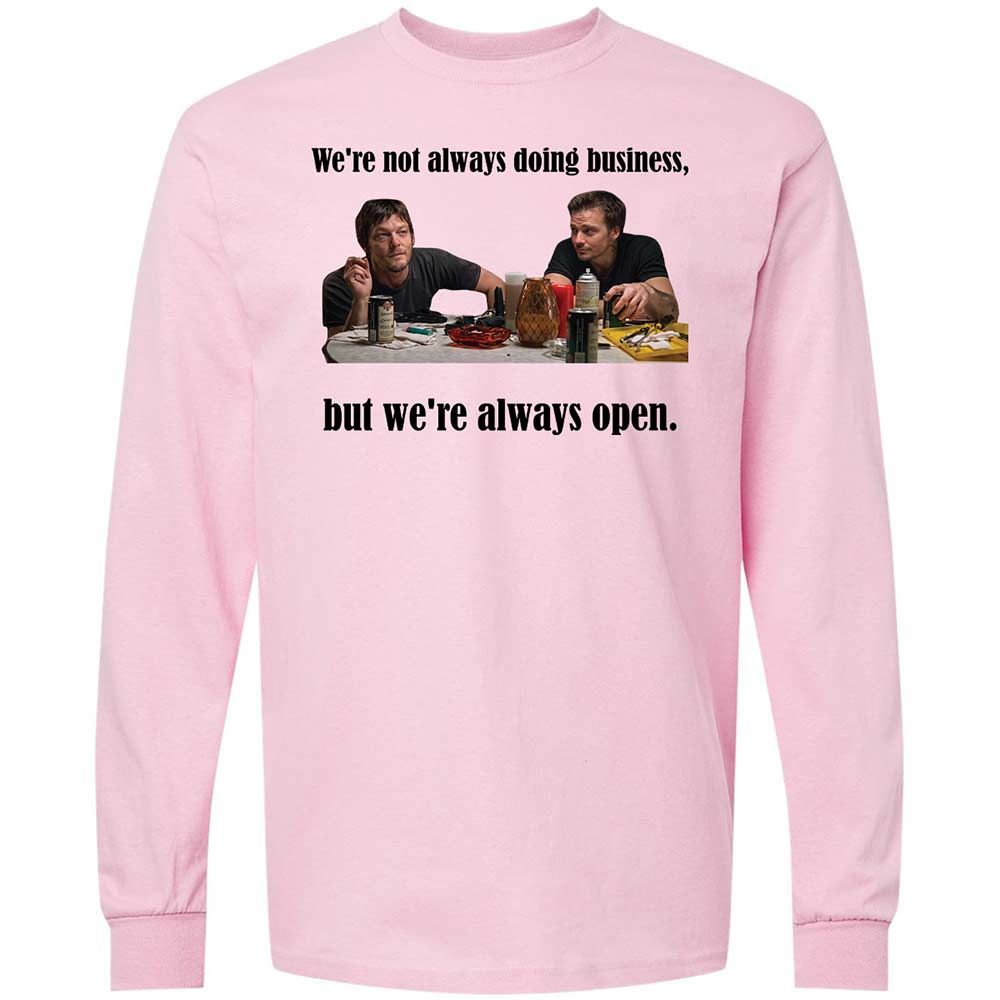 Long Sleeve T-Shirt - Y3JN99D6 - Light Pink - 6