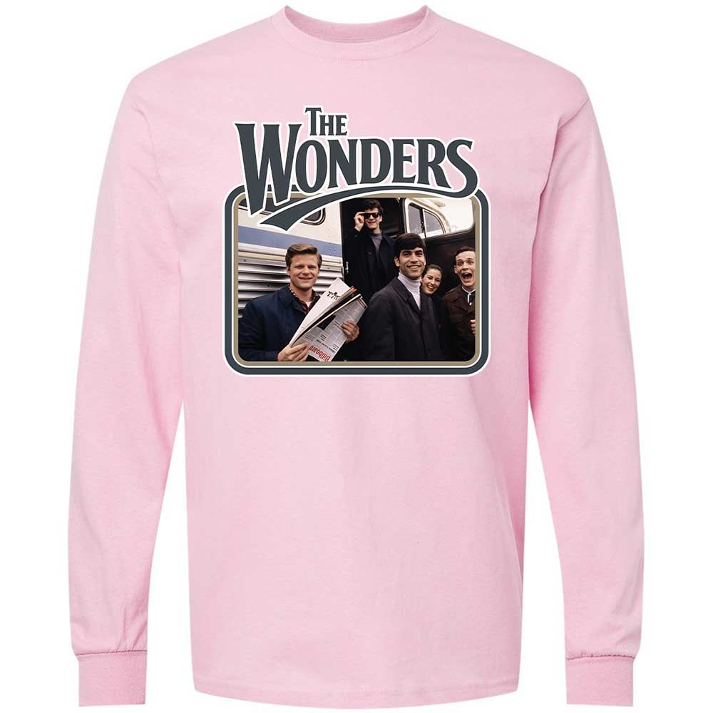 Long Sleeve T-Shirt - SJKQTGYL - Light Pink - 6