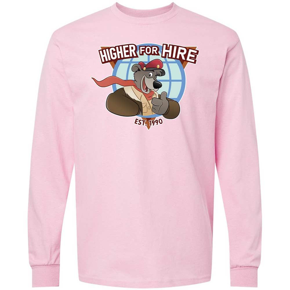 Higher for Hire - Light Pink - 6