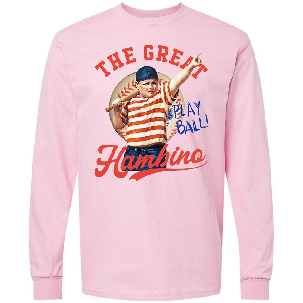 Long Sleeve T-Shirt - D3F4JRMQ - Light Pink - 6