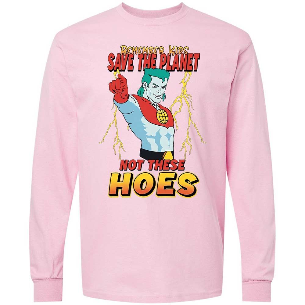 Long Sleeve T-Shirt - PT6ZSRH2 - Light Pink - 6