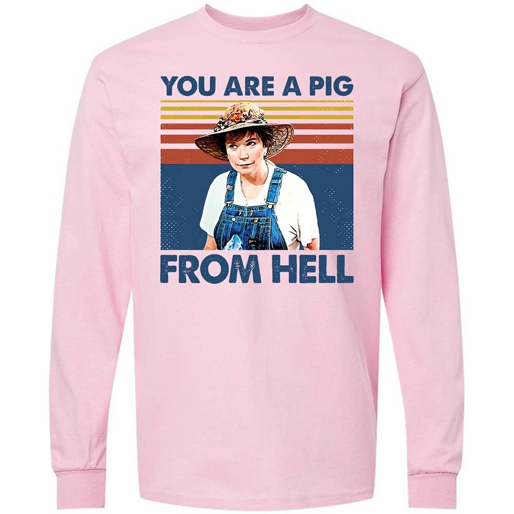 Long Sleeve T-Shirt - 9Z7CXHDD - Light Pink - 6