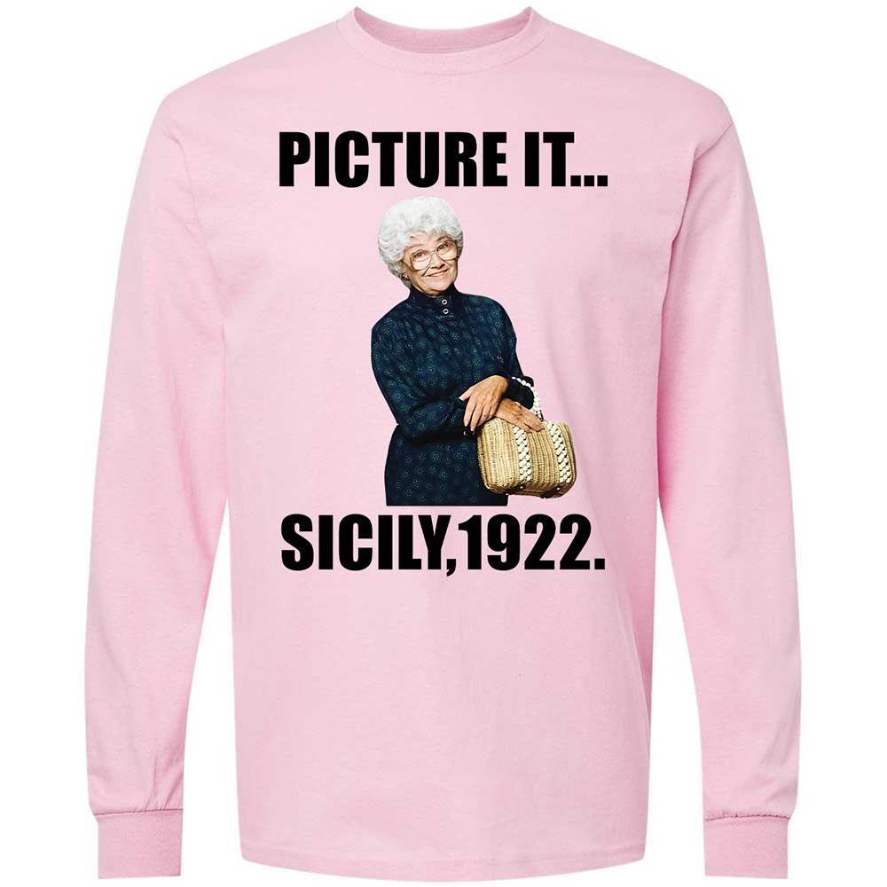 Long Sleeve T-Shirt - AH6J1NFE - Light Pink - 6