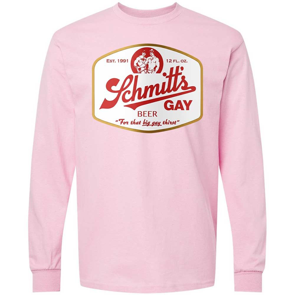 Schmitt's Gay Beer - Light Pink - 6