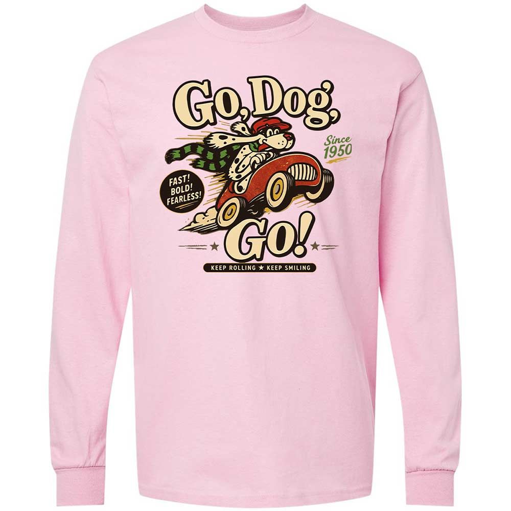 Long Sleeve T-Shirt - KHWPR9U3 - Light Pink - 6