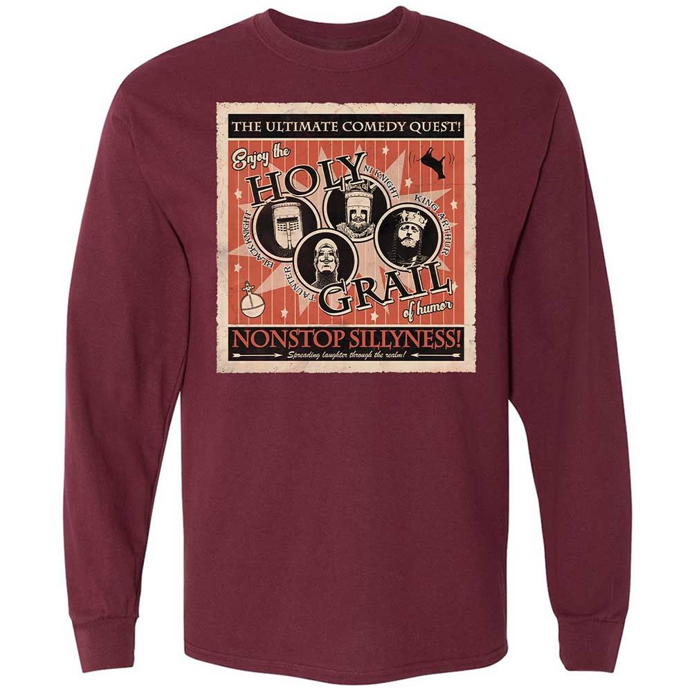 Long Sleeve T-Shirt - 1W2FR5KP - Maroon - 6